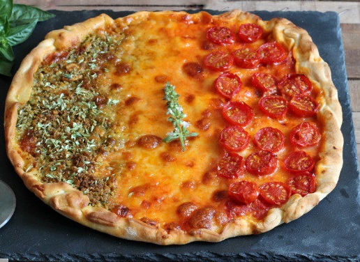 La Pizza Me Encanta Receta Pizza Fiesta Italiana