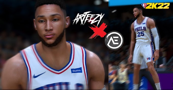 Ben Simmons Cyberface by Arteezy and AEO