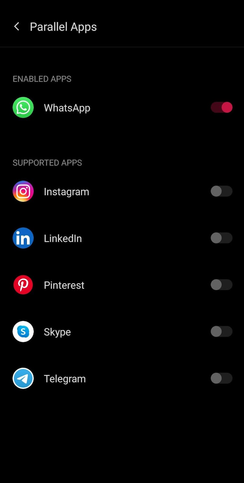 Make parallel WhatsApp