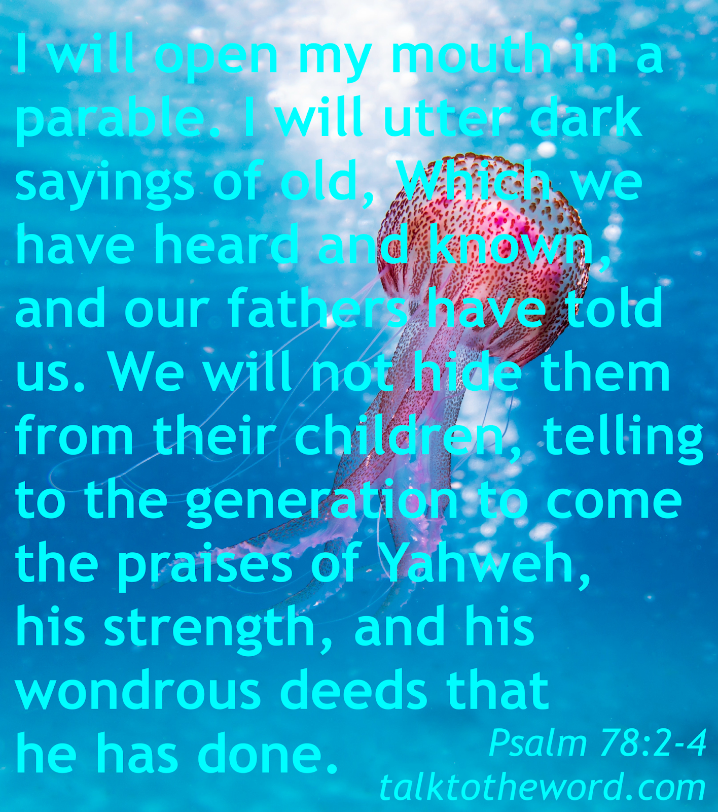 Psalm 78 Message ShamylaEzme Psalm 78 Message ShamylaEzme