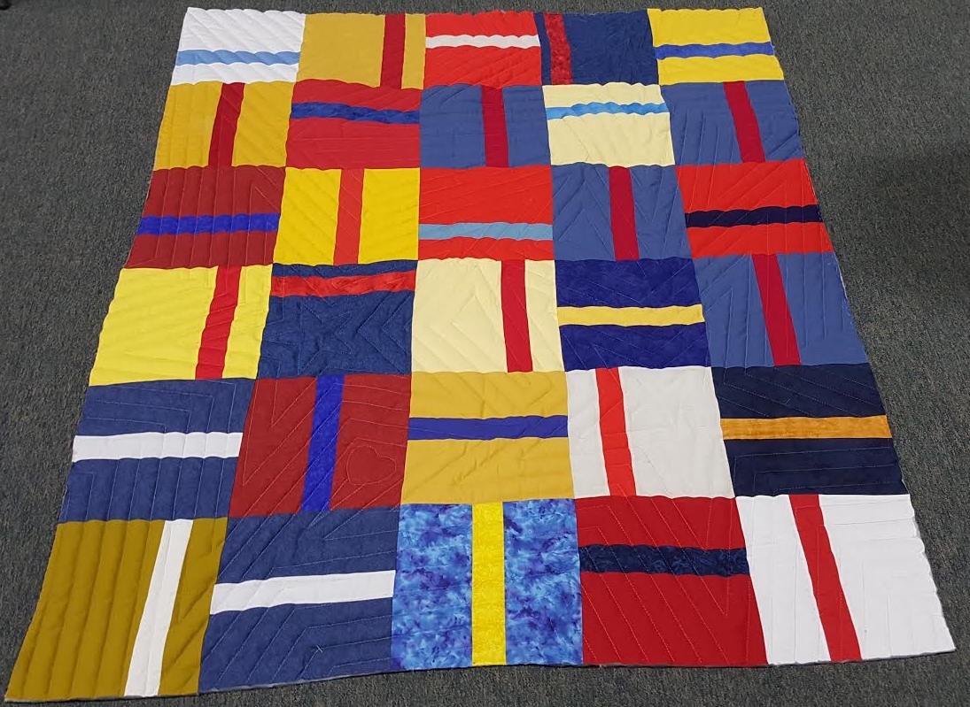 Kevin the Quilter Swappin'.....