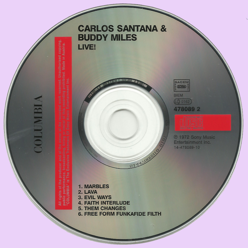 carlos santana and buddy miles