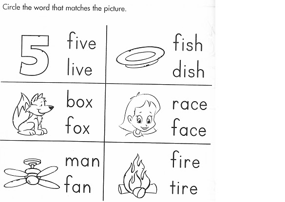 K3 math worksheets picture