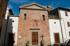 The church of San Michele in Pontorme, Empoli, is just a few steps from the house in which Pontormo was born