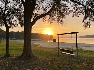 Sunrise at White Oak COE Campground Sunrise at White Oak COE Campground
