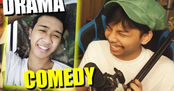 Youtuber Reaction Meme Video Lucu Indonesia. Intagram, Facebook