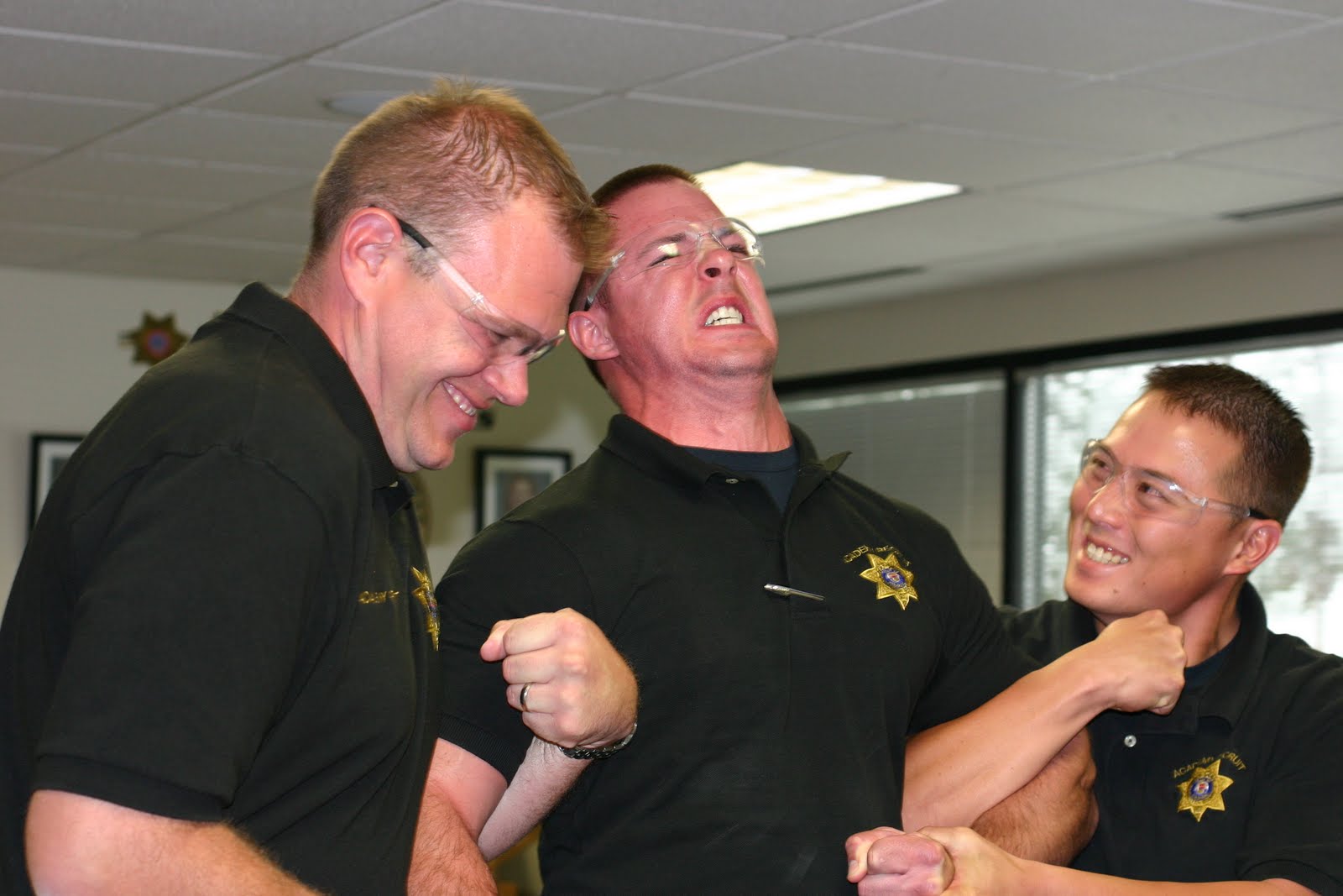A day in the life of an academy recruit alan getting tased 