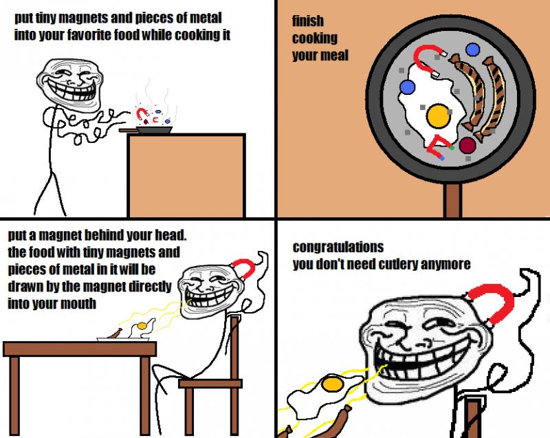 Here You Will Find Many Troll Jokes Troll Science Eat With No Cutlery