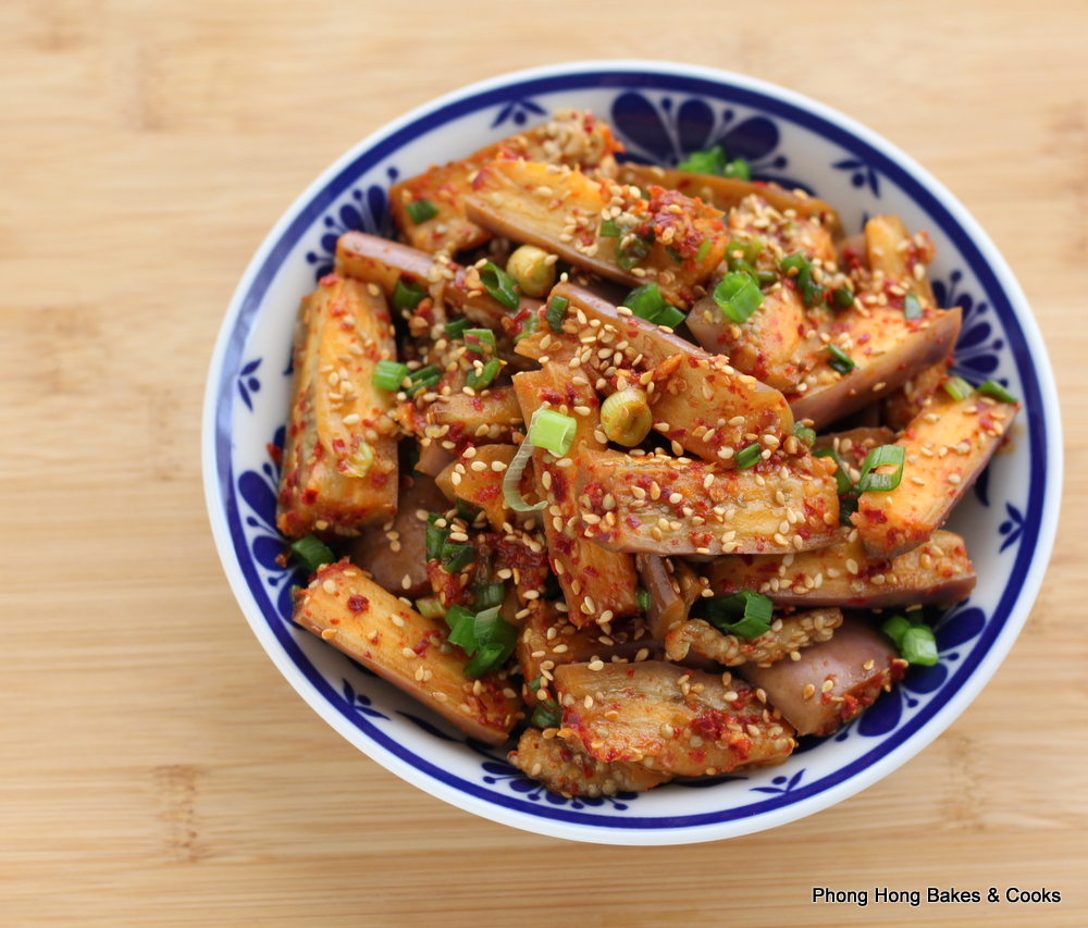 PH the Malaysian Carnivore Korean Eggplant Banchan