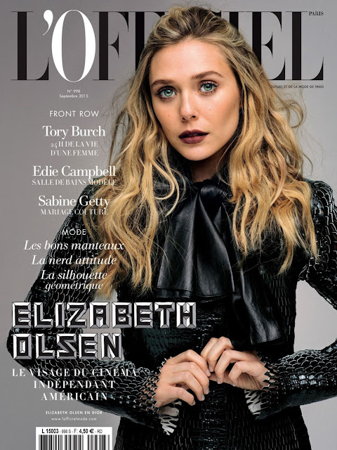 Elizabeth Olsen - L'Officiel Paris September 2015