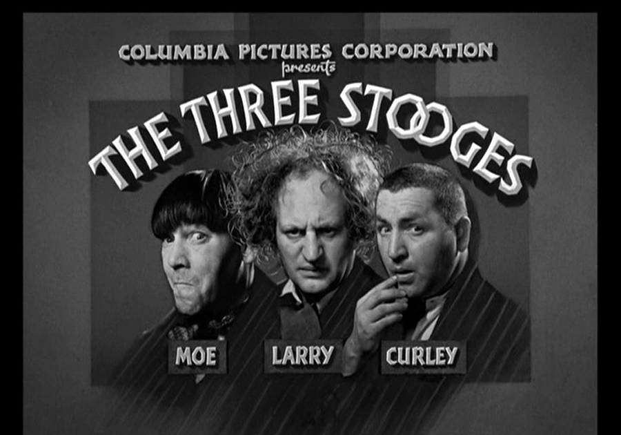 13 THE THREE STOOGES / "Movie Maniacs" 1936