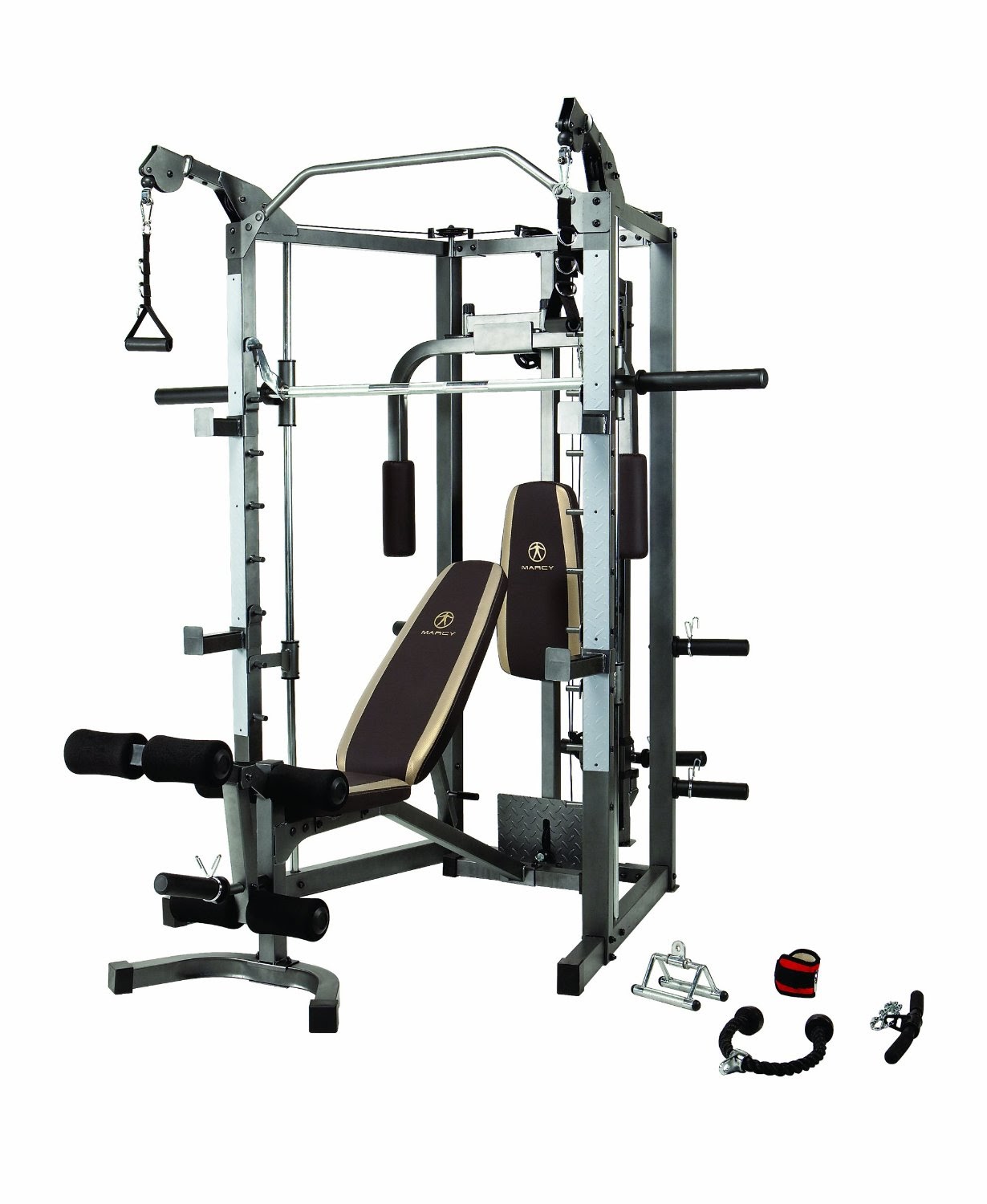 Health and Fitness Den Marcy SM4008 Combo Smith Machine Home Gym, Review