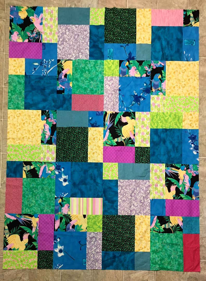 Elizabeth's Quilt Projects Pieced Quilt Top