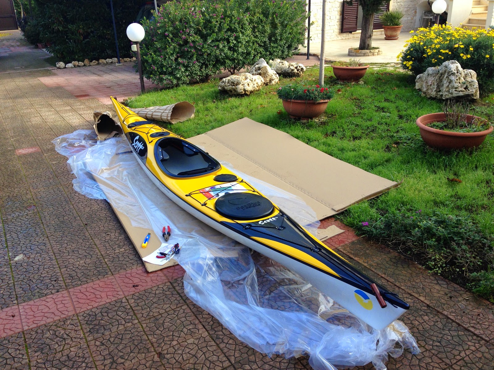 Giro Della Corsica In Kayak Preparazione Al Viaggio Il Nuovo Kayak