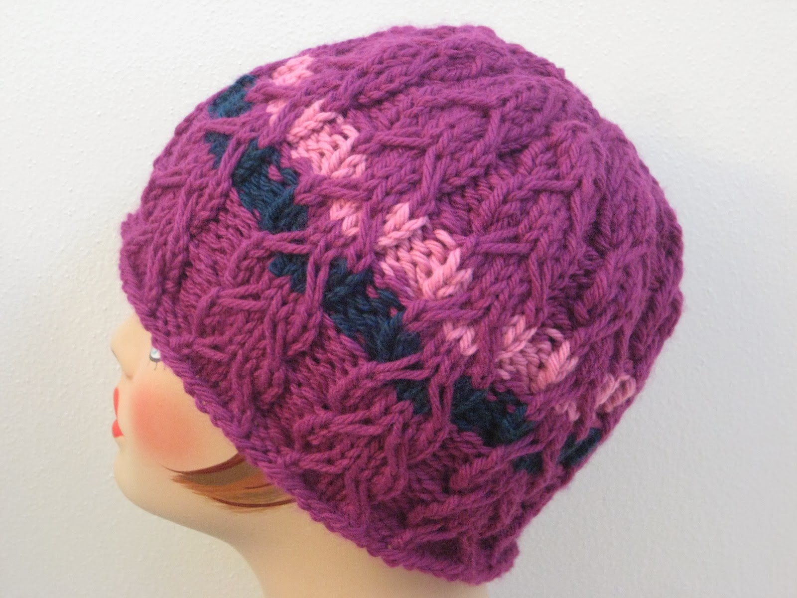 Balls to the Walls Knits: Slipped Cable Hat