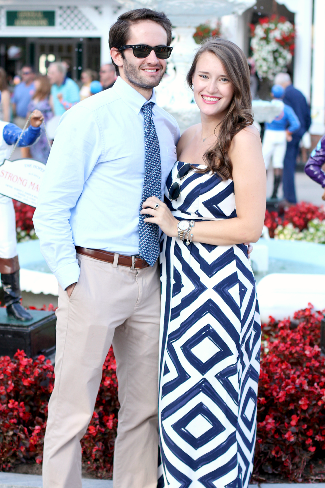 A Day at Saratoga Race Track Connecticut Fashion and Lifestyle Blog