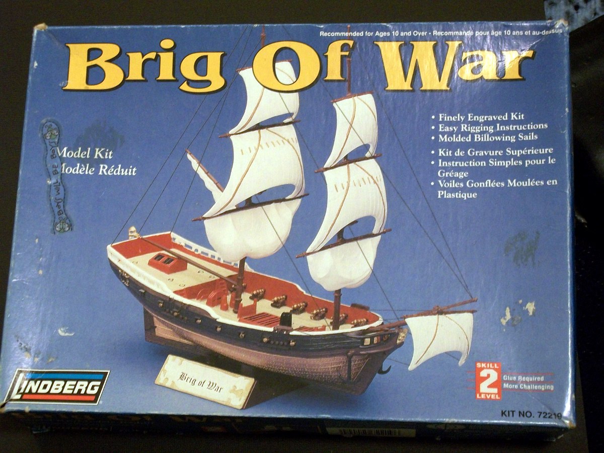Robert's Old Ships: The Lindberg Brig of War - A Conundrum in Plastic