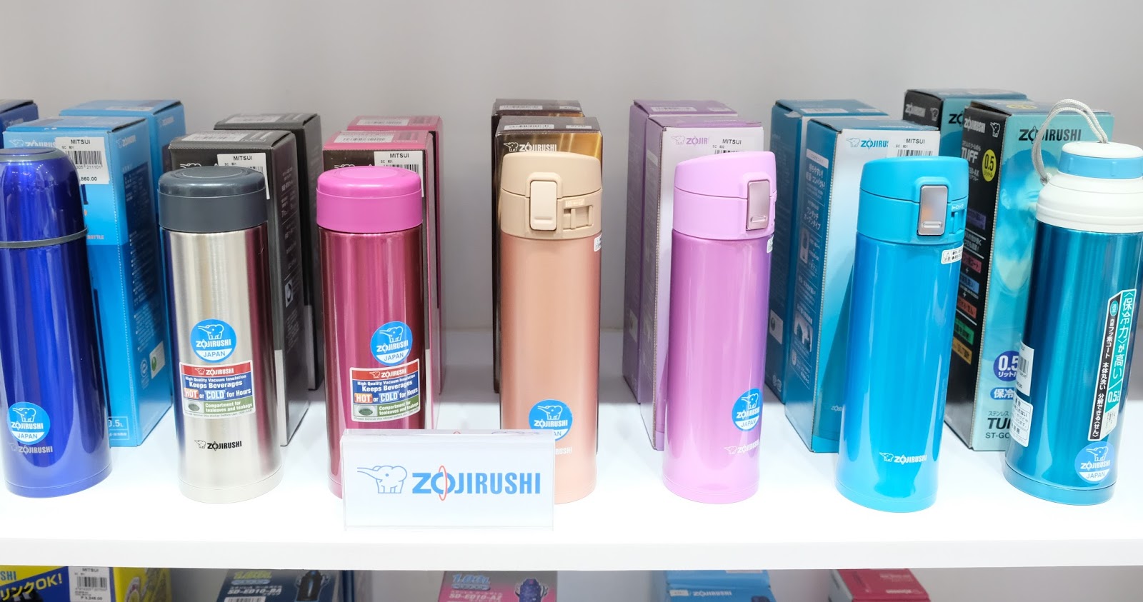 Emporium Department Store - Stay home promotion! Zojirushi offers a quality water  bottles that can store and serve up hot and cold beverages for hours. This  time we selected all time favorite