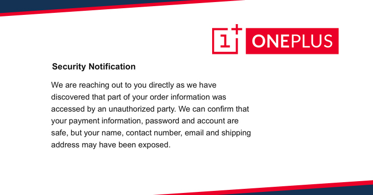 OnePlus Data Breach Hacking