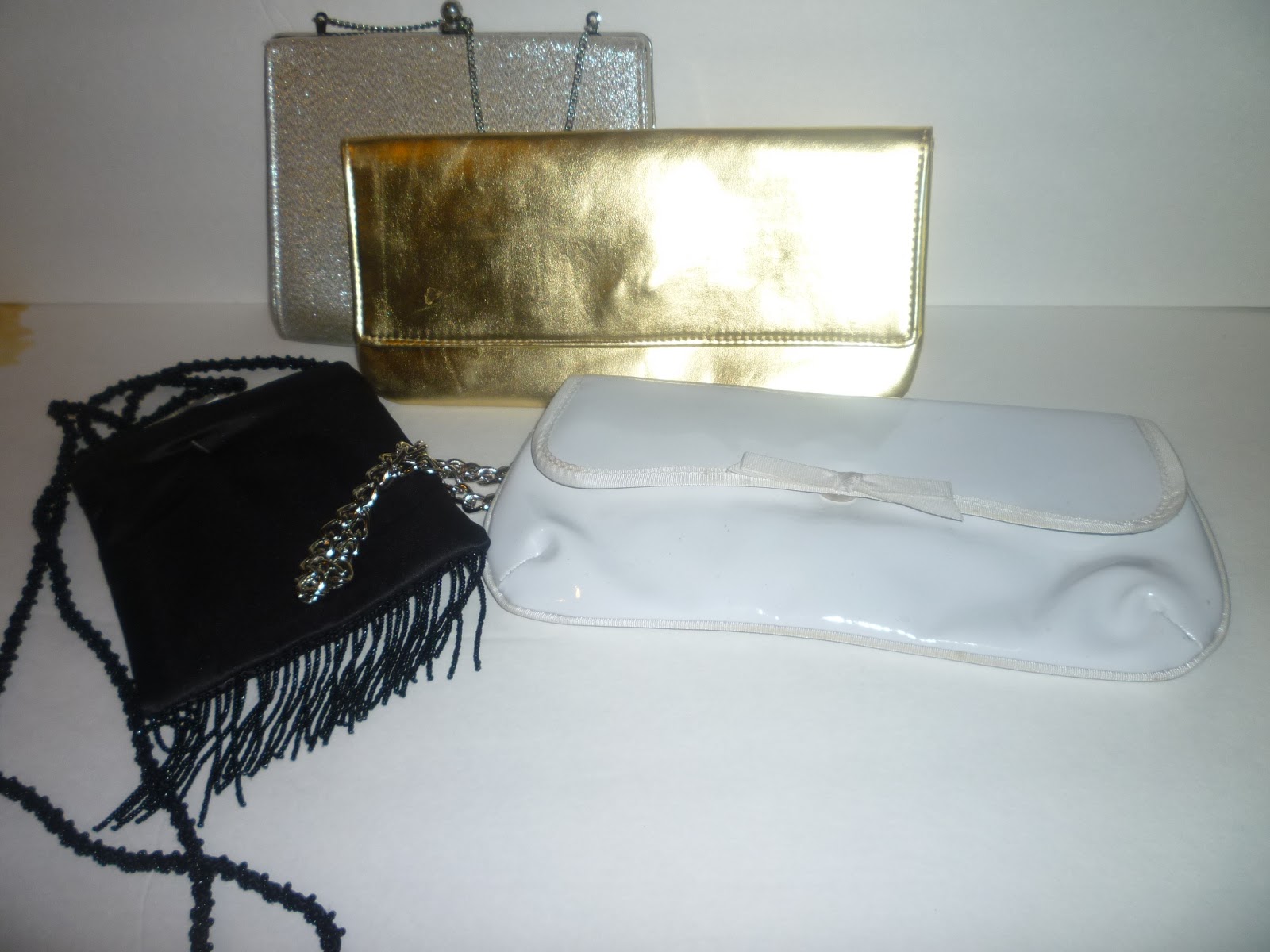 The Classy Punk Thrift store Clutches and purse!