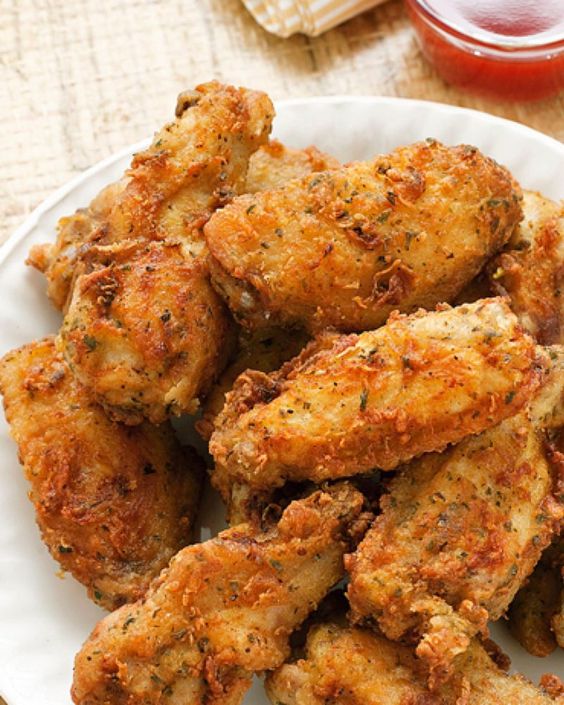 3-Ingredient Ranch Chicken Wings - Yummy Foods 100