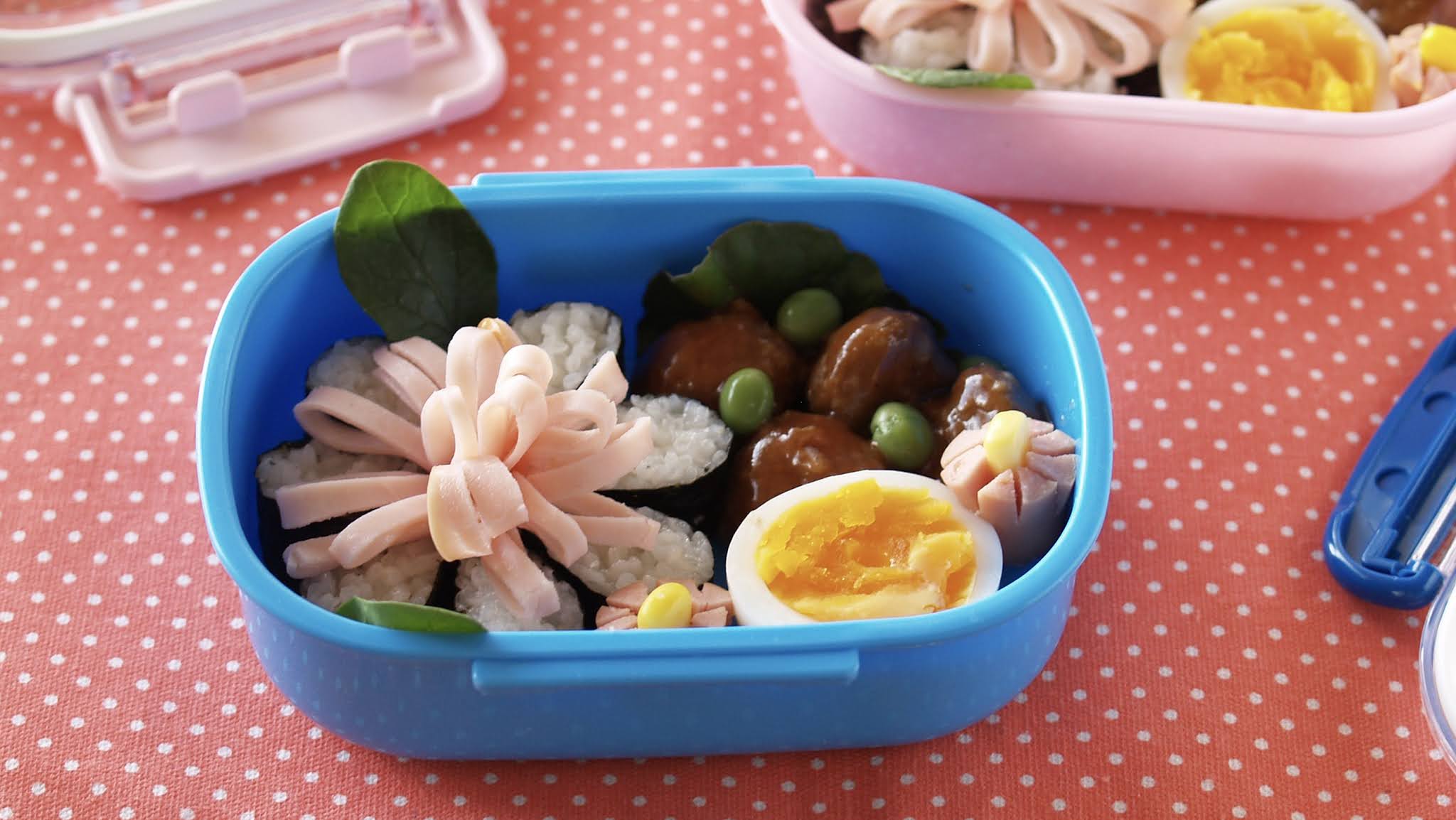 Flower Bento Lunch Box (Easy Gorgeous Onigiri Idea) | Japanese Cooking ...