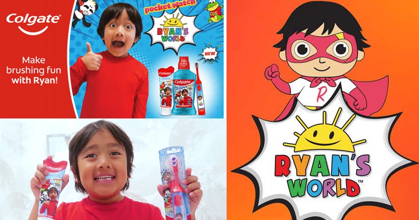 ryan's world toothbrush