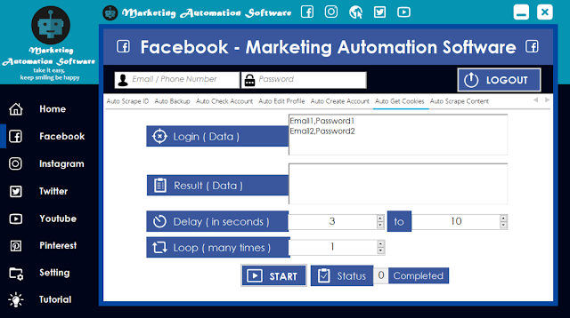 Cara Cepat Mengambil Cookies Facebook Secara Automatis