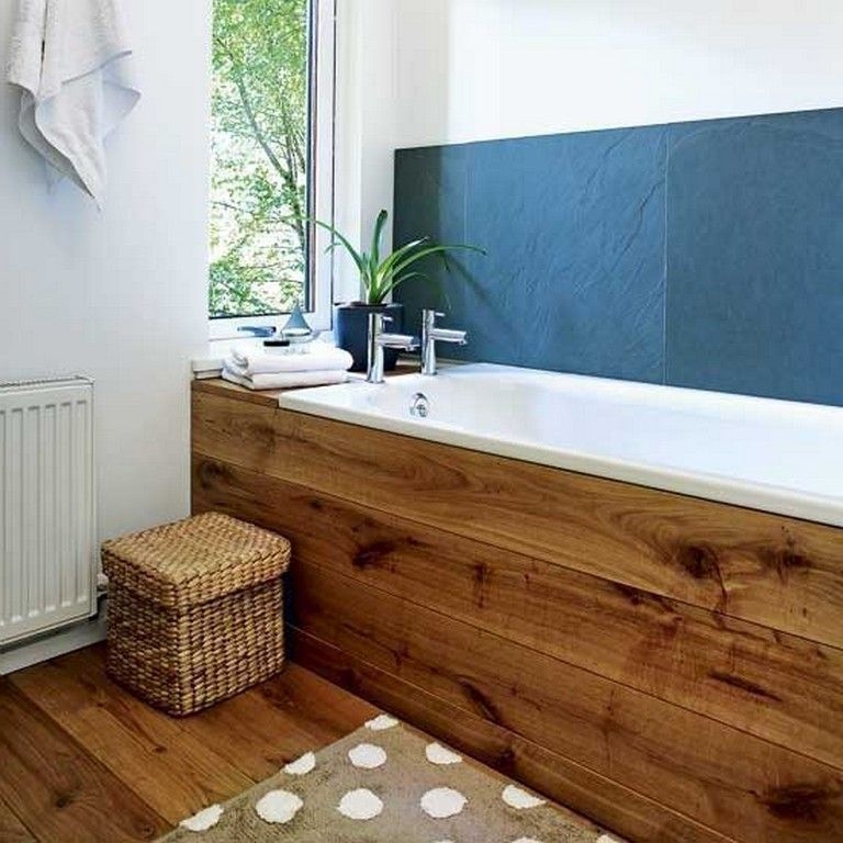 30+ Enchanting Bathroom Ideas By Adding Wood Accents