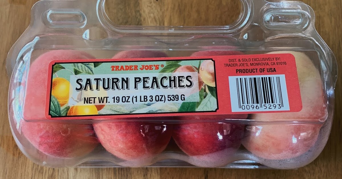 Trader Joe's Saturn Peaches