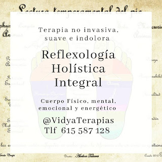Reflexología terapia refleja relajación FisioAvanza - Villafranca del Castillo Silvia López @VidyaTerapias a domicilio