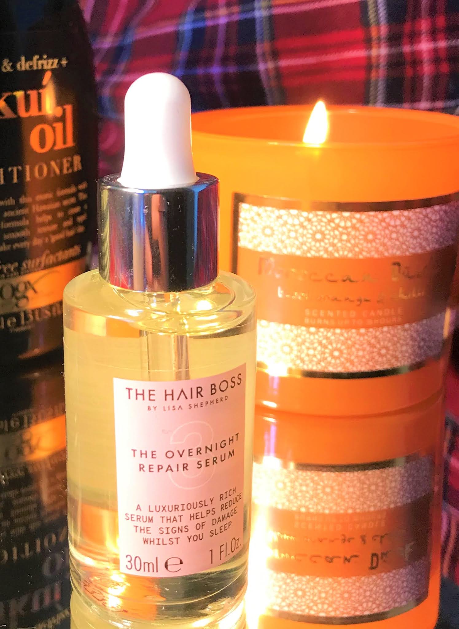 The Hair Boss Overnight Repair Serum Get Healthy Hair Whilst You