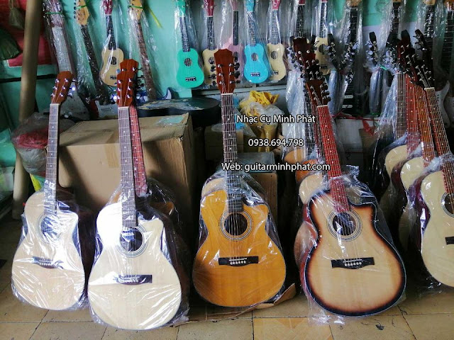 Đàn guitar gỗ hồng đào giá rẻ tphcm