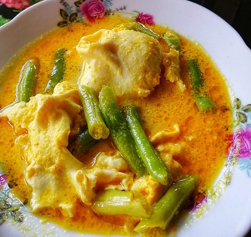 Resepi Gulai Lemak Telur Merecik  Resepi Mudah