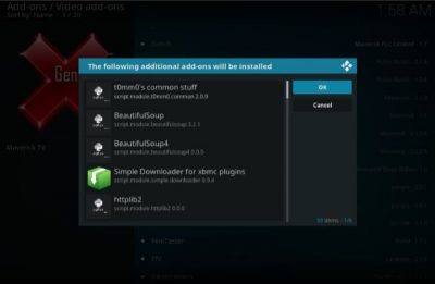 Revisión del complemento Gen-X Kodi