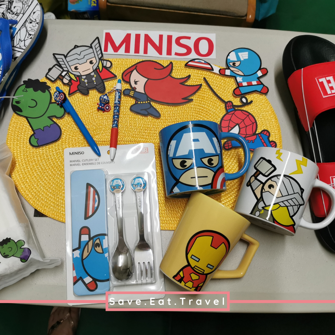 Marvel  x  Miniso  Grand Launch Save Eat Travel
