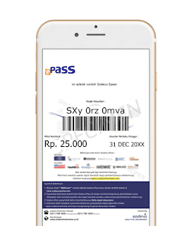contoh kode voucher sodexo epass dua puluh lima ribu
