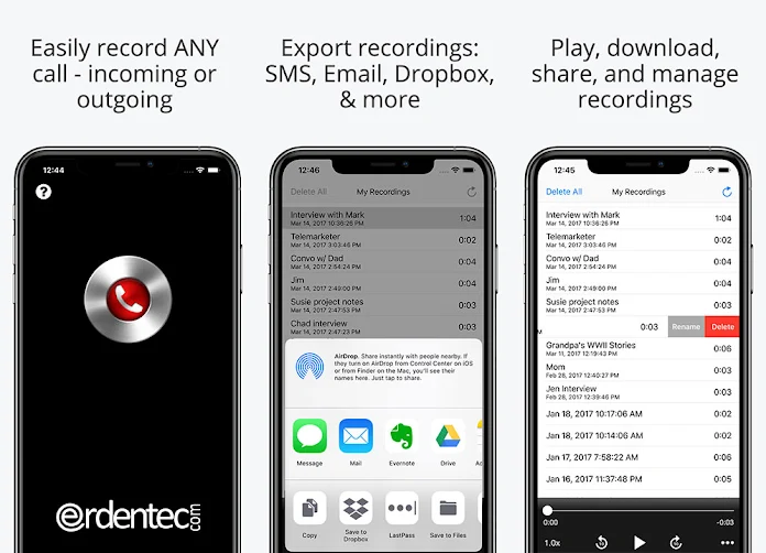 Call Recorder Lite for iPhone