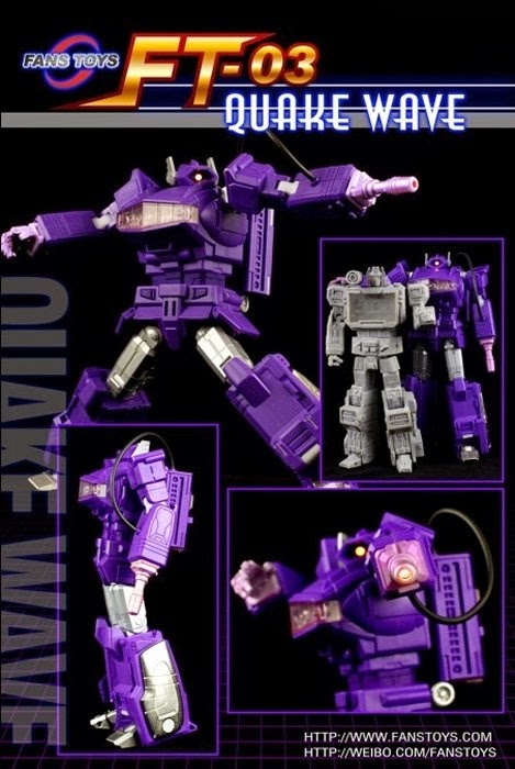 Beyond 3000 (Malaysia): Pre-Order Fanstoys Fans Toys FT-03 Quakewave aka Shockwave transformers