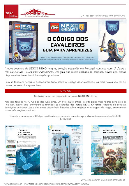 Novidades Booksmile - Novas aventuras da Lego e do Minecraft