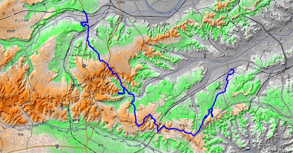 多摩武蔵野ランブリング～多摩武蔵野スリバチ学会blog～ 多摩丘陵の公園と絹の道