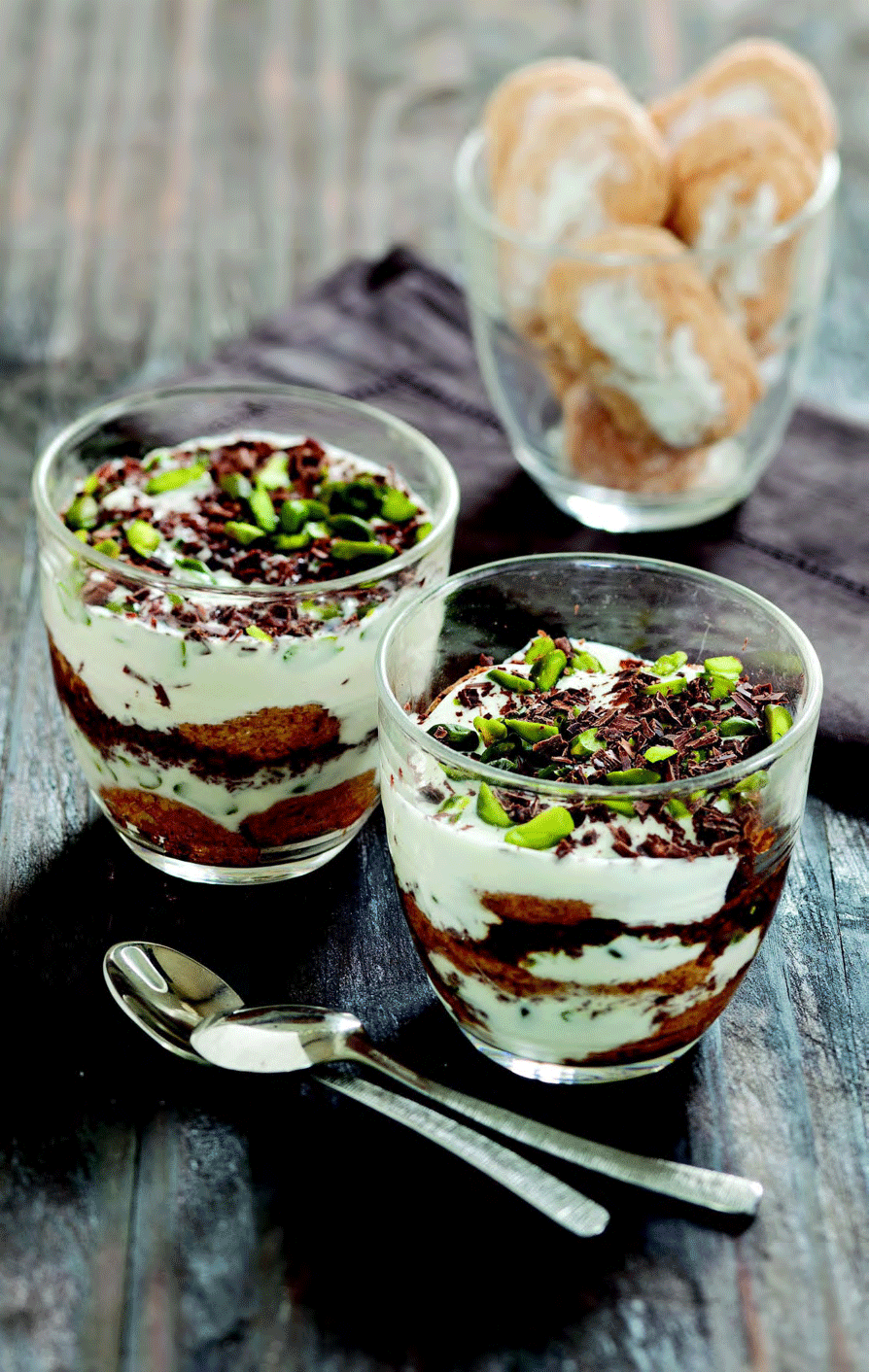 Lebanese coffee dessert jars