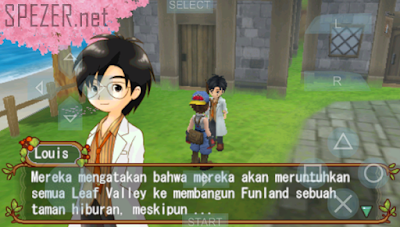 Download Harvest Moon Hero of Leaf Valley Terjemahan Bahasa Indonesia ISO Game For Android / PC komputer