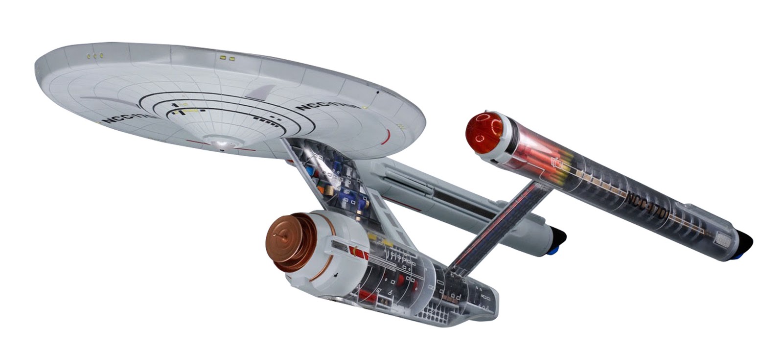 the trek collective slicing up the enterprise cutaway models and the enterprise