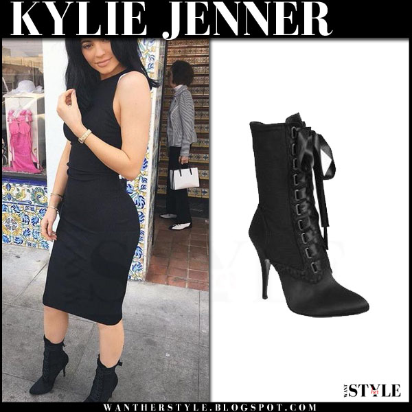 black dress up boots