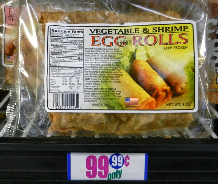 The 99 Cent Chef The 15 inch Egg Roll Deal of the Day