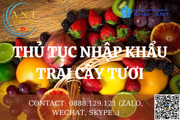 nhập khẩu trái cây