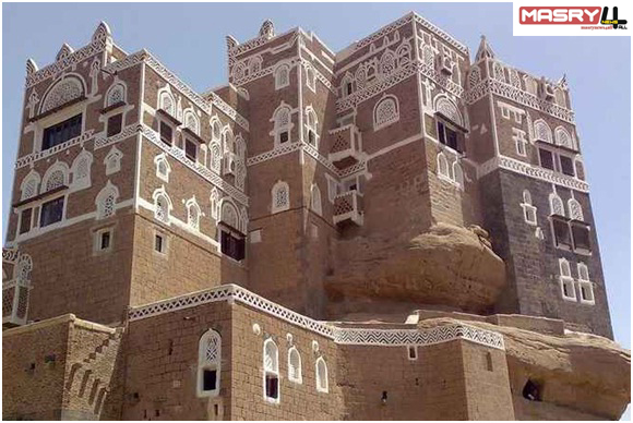 قصر دار الحجر بمدينة صنعاء اليمنية  تراث معماري فريد