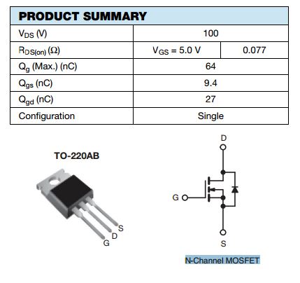 Logic Level Mosfets Irl Or Irf Circuit Crush