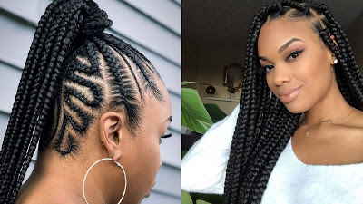 New Black Braided Hairstyles 2021 For Ladies